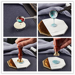 Wax Seal Stamp Set&nbsp;AJEW-WH0131-877