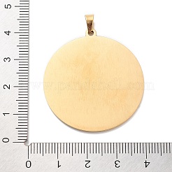 304 Stainless Steel Pendants&nbsp;STAS-U030-03G