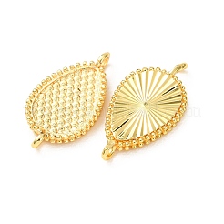 Brass Connector Cabochons Settings&nbsp;KK-H298-05G