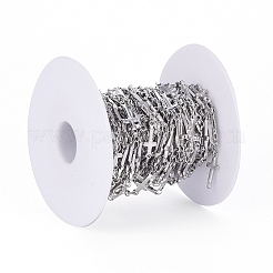 Tarnish Resistant 304 Stainless Steel Link Chains&nbsp;CHS-G014-03P