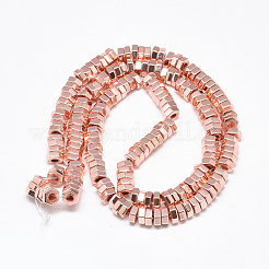 Electroplate Non-magnetic Synthetic Hematite Beads Strands&nbsp;G-Q465-32RG