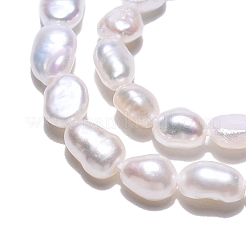 Natural Cultured Freshwater Pearl Beads Strands&nbsp;PEAR-N014-03F