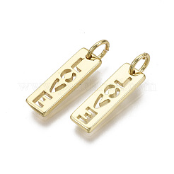 Brass Pendants&nbsp;KK-R133-049G-NF