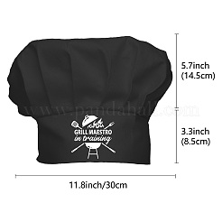 Cotton Chef Hats&nbsp;AJEW-WH0242-027
