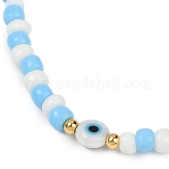 2Pcs Glass Seed Beads Stretch Bracelets for Women&nbsp;BJEW-JB11693