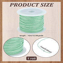 1 Roll Waxed Cotton Thread Cords&nbsp;YC-LP0001-01M