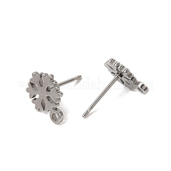 304 Stainless Steel Stud Earring Findings&nbsp;SA-CBAAD0D-07P