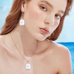 12Pcs Natural Keshi Pearl Pendants&nbsp;PALLOY-NB00019