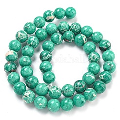 Synthetic Shoushan Stone Beads Strands&nbsp;G-H060-04B