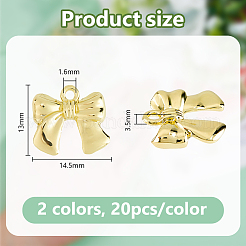 40Pcs 2 Colors Alloy Pendants&nbsp;FIND-DC0007-31