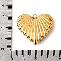 304 Stainless Steel Pendants&nbsp;STAS-B128-11D-G