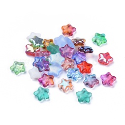 Electroplate Czech Glass Beads&nbsp;LAMP-D180-19