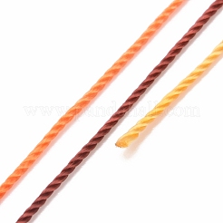 5 Rolls 12-Ply Segment Dyed Polyester Cords&nbsp;WCOR-P001-01B-020