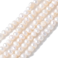 Natural Cultured Freshwater Pearl Beads Strands&nbsp;PEAR-I007-07B-02A