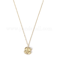 201 Stainless Steel Pendant Necklaces for Women&nbsp;NJEW-D055-07G