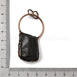 Natural Black Tourmaline Big Pendants&nbsp;G-A270-01R
