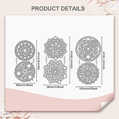 Carbon Steel Cutting Dies Stencils&nbsp;DIY-WH0309-2728