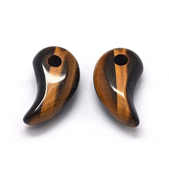Natural Tiger Eye Pendants&nbsp;X-G-O175-33B