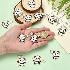 12Pcs 4 Styles Sports Alloy Enamel Pendants&nbsp;ENAM-YW0008-45