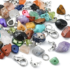 DIY Gemstone Bracelet Necklace Making Kit&nbsp;DIY-YW0006-40