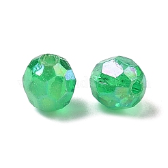 Eco-Friendly Transparent Acrylic Beads&nbsp;TACR-PL642-8mm-18