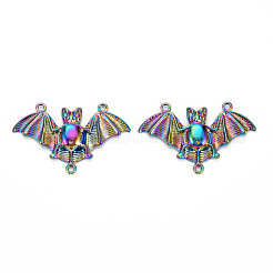 Rainbow Color Alloy Chandelier Components Link Rhinestone Settings&nbsp;PALLOY-S180-294-NR