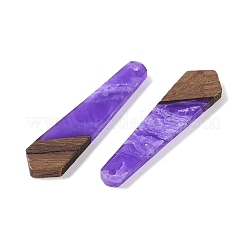 Resin & Wood Pendants&nbsp;WOOD-F015-05H