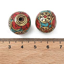 Handmade Tibetan Style Beads&nbsp;KK-Z157-02AG-01