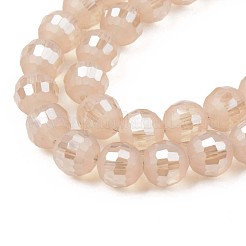 Electroplate Glass Beads Strands&nbsp;EGLA-S194-08