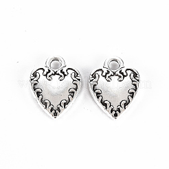 Tibetan Style Alloy Charms&nbsp;TIBE-S323-127AS-RS