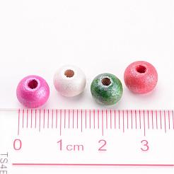 Round Natural Wood Beads&nbsp;X-WOOD-Q017-8mm-M-LF