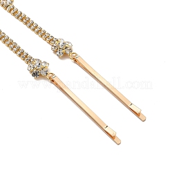 Alloy Rhinestone Hair Chain&nbsp;OHAR-M044-01G