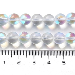 Synthetic Moonstone Beads Strands&nbsp;G-P528-J02-13