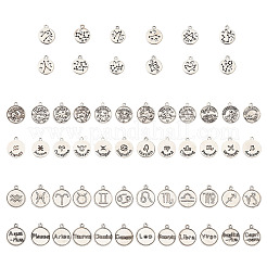 3 Sets 3 Styles Tibetan Style Alloy Pendants&nbsp;TIBEP-PJ0001-04