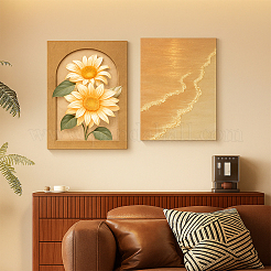 Wood Oil Painting Frame&nbsp;DIY-WH0671-353