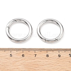 Brass Spring Gate Rings&nbsp;KK-M311-29D-P