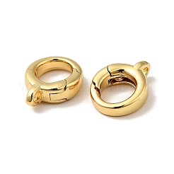 Brass Spring Gate Rings&nbsp;KK-J301-08G