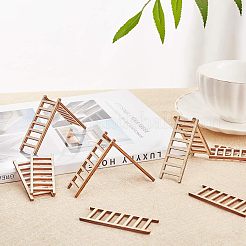 Ladder Unfinished Wooden Ornaments&nbsp;WOOD-WH0100-31