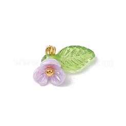6pcs Resin Imitation Pearl Charms&nbsp;PALLOY-JF03423