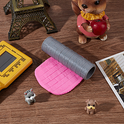 Plastic Handle Clay Texture Roller&nbsp;DIY-WH0699-88E
