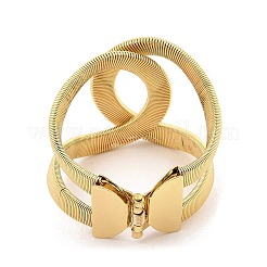 Iron Cuff Bangles for Women&nbsp;BJEW-L629-13G