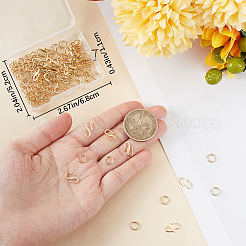 50Pcs Brass S Hook Clasps&nbsp;KK-BBC0008-85G