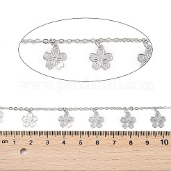 Handmade Brass Flower Chains&nbsp;CHC-Z001-13P