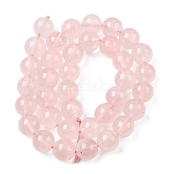 Natural Madagascar Rose Quartz Beads Strands&nbsp;G-B167-A03-10mm