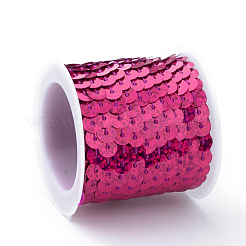 Eco-Friendly Plastic Paillette Beads&nbsp;PVC-Q092-6mm-P50108