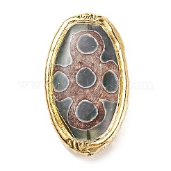 Tibetan Style dZi Beads&nbsp;KK-F836-07C-G