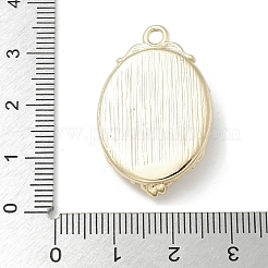 Brass Enamel Pendants&nbsp;KK-M308-02G
