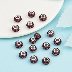 Resin Rhinestone Beads&nbsp;CPDL-H001-10x7mm-5