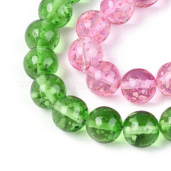 Luminous Handmade Lampwork Beads Strands&nbsp;LAMP-N036-12B-01