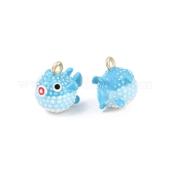 Alloy Enamel Pendants&nbsp;AL-CBA8C77-03G-01